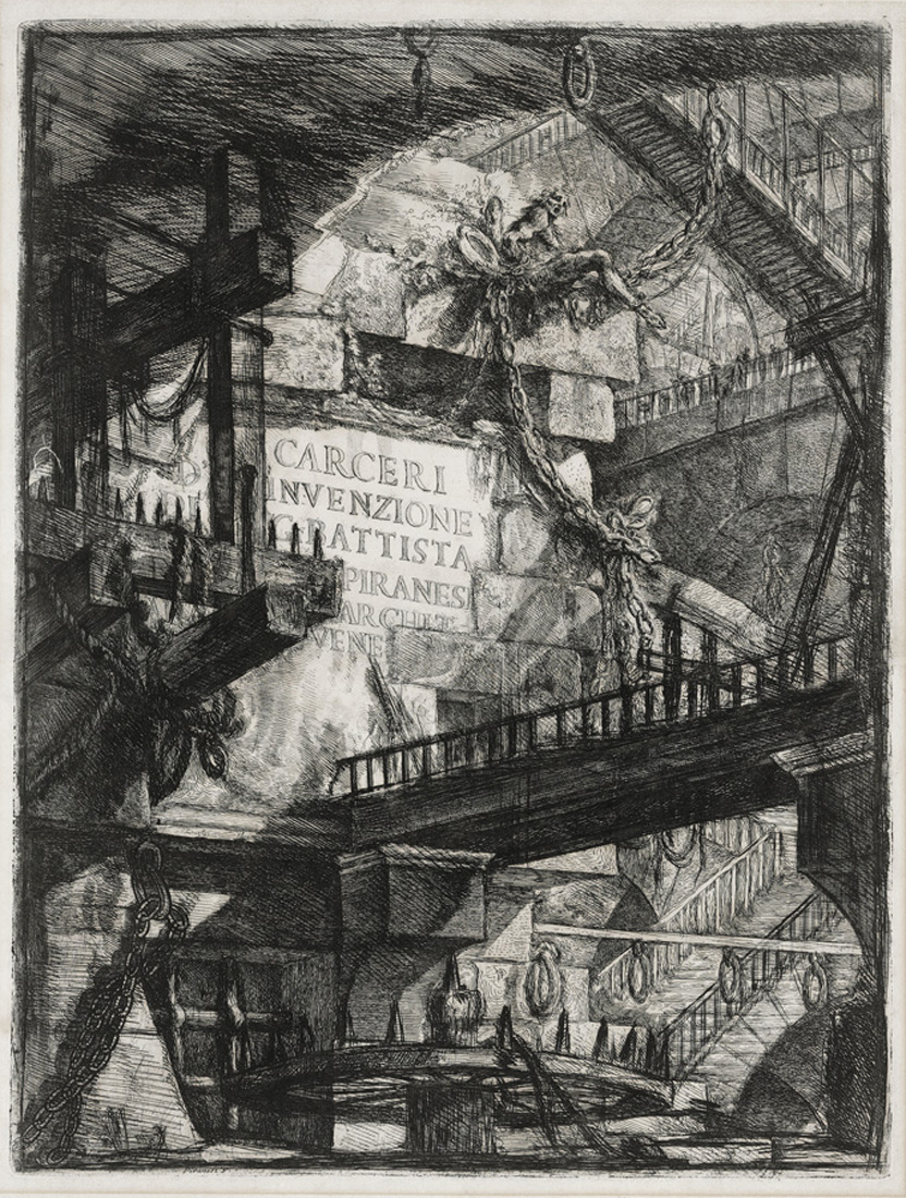 Piranesi Carceri d’Invenzione, 1761