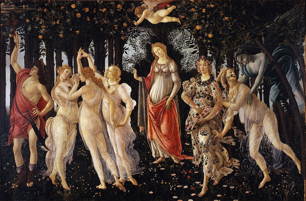 Botticelli: La Primavera, 1482