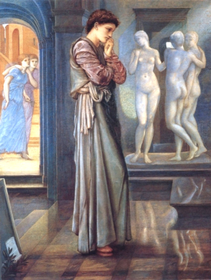 Edward Burne-Jones: The Heart Desires, Pygmalion