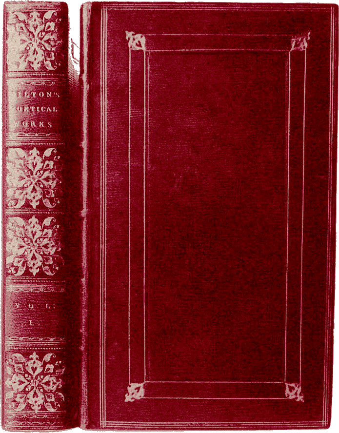John Milton: Paradise Lost und Paradise Regained, 1817