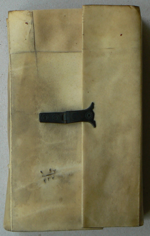 Pergament-Kopert des 16. Jahrhunderts