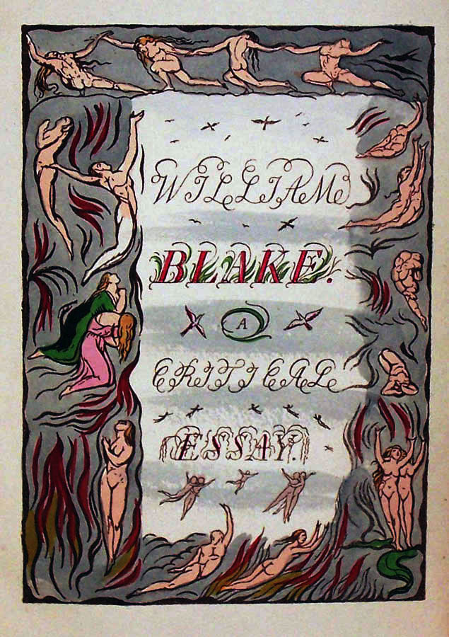 Algernon Charles Swinburne: William Blake. A Critical Essay, 1868