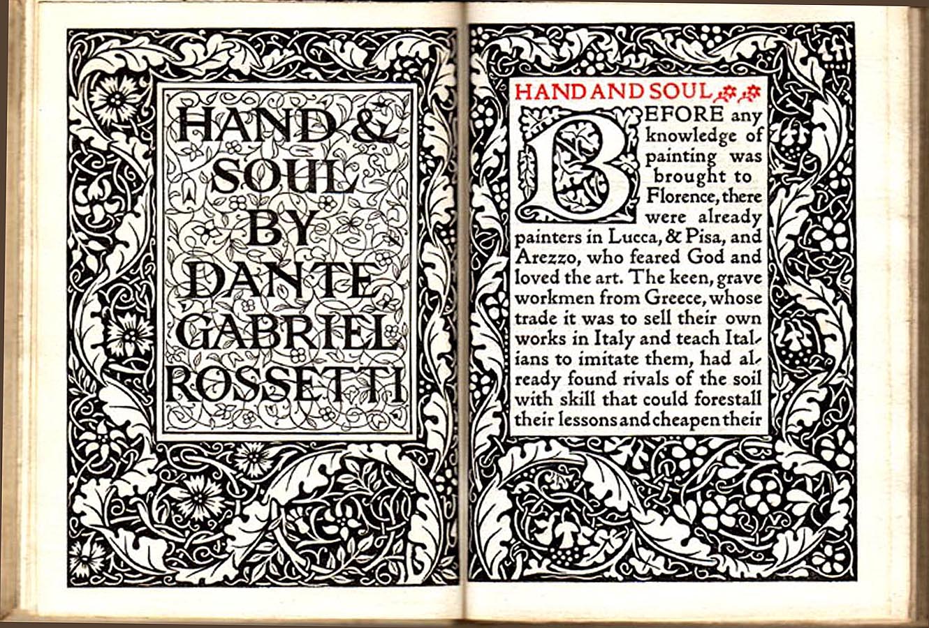 Dante Gabriel Rossetti: Hand and Soul