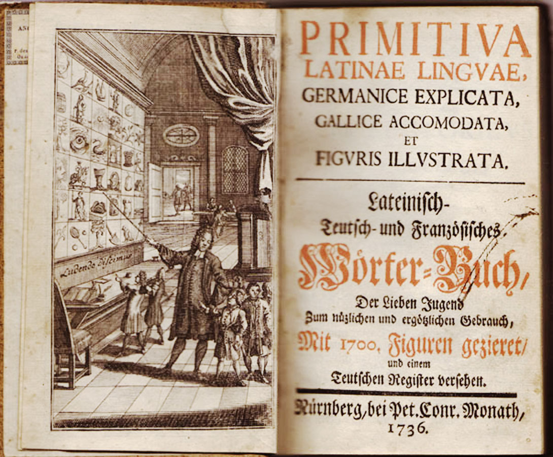 Monath: Primitiva Latinae Linguae, 1736