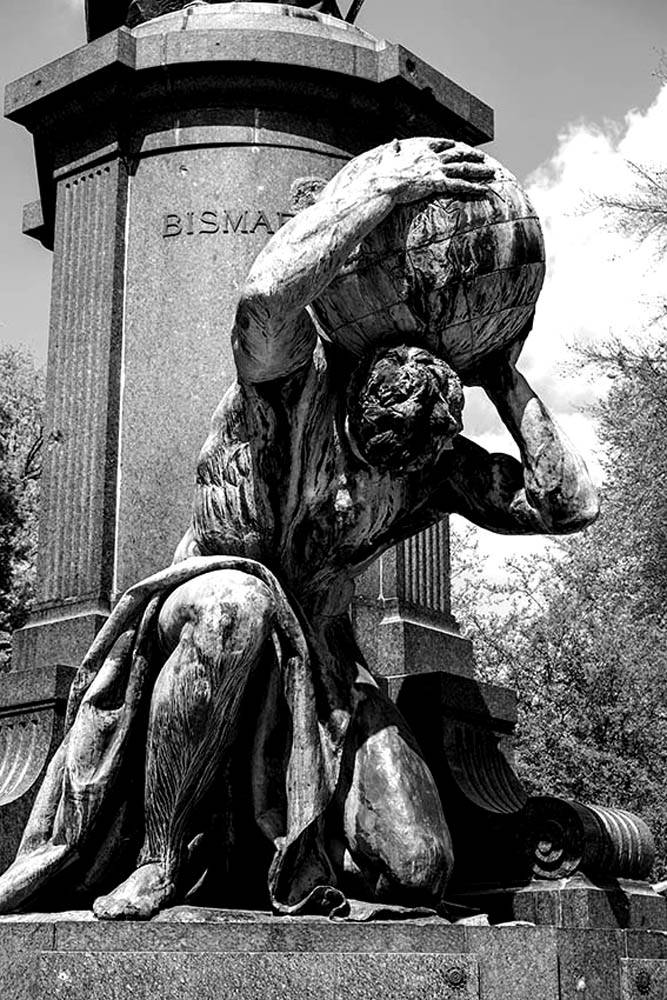 Reinhold Begas: Bismarck-Denkmal, Atlas | © Rainer Friedrich Meyer