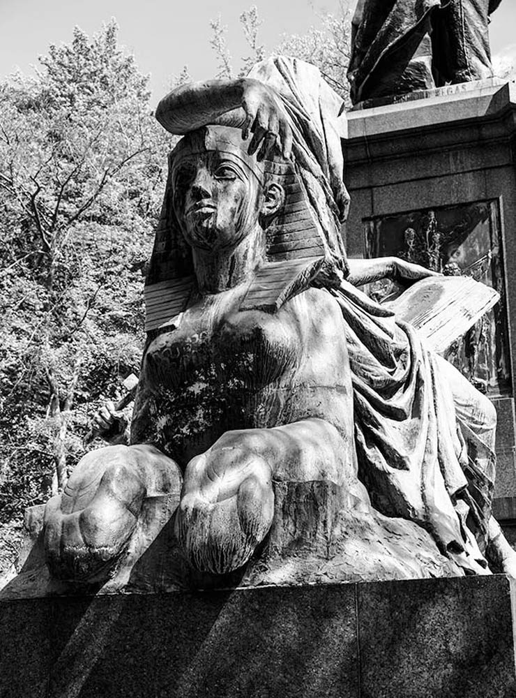Reinhold Begas: Bismarck-Denkmal, Sphinx | © Rainer Friedrich Meyer